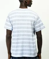 HUF Cooper Light Blue Stripe T-Shirt