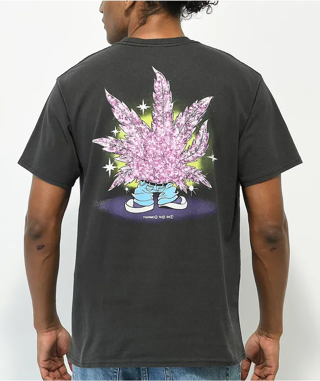 HUF Crystal Buddy Black Wash T-Shirt