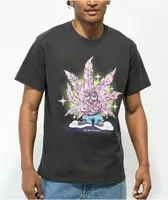 HUF Crystal Buddy Black Wash T-Shirt