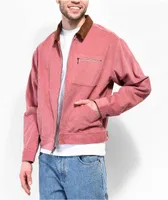 HUF Dusty Rose Corduroy Trucker Jacket