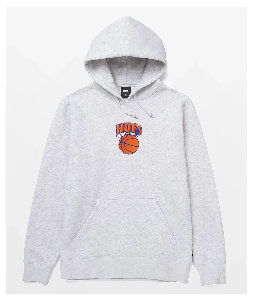 Hollister New York Knicks White Grey Hoodie Sweatshirt Mens Size Medium