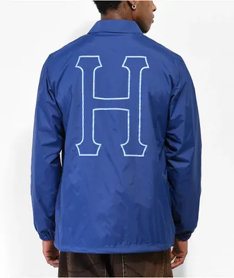 HUF Essentials H Twilight Blue Coaches Jacket