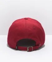 HUF Essentials Logo Bloodstone Strapback Hat