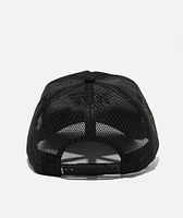 HUF Exhaust Black Trucker Hat