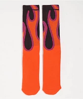 HUF Exhaust Red Crew Socks