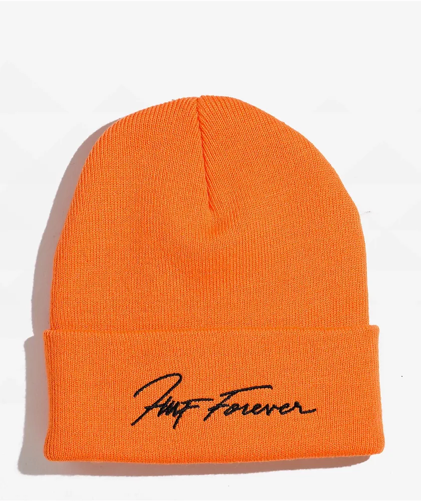 HUF Forever Orange Beanie