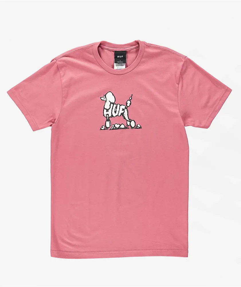 HUF Fresh Cut Poodle Mauve T-Shirt