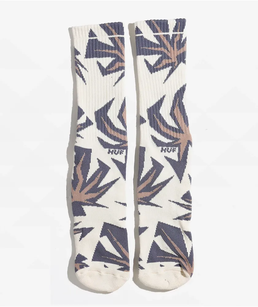 HUF Funny Feeling Tan Crew Socks