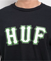HUF Giant Black T-Shirt