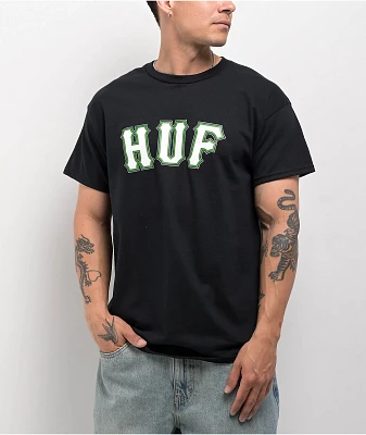 HUF Giant Black T-Shirt