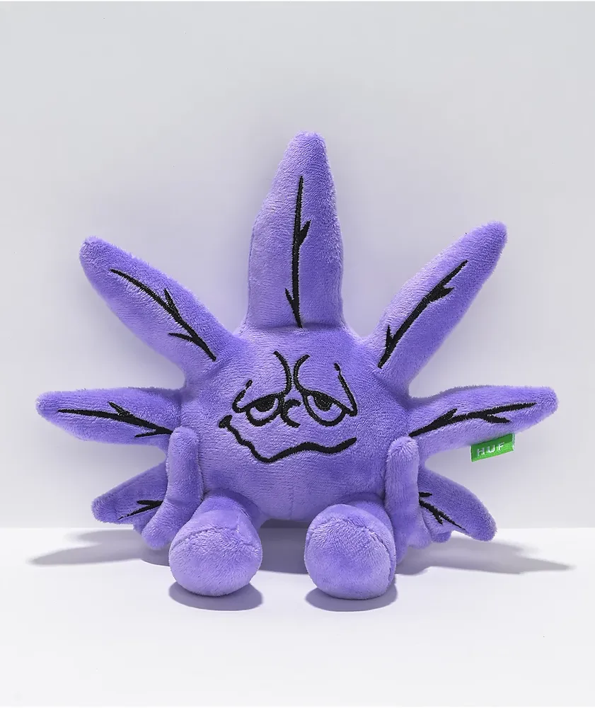 HUF Green Buddy Purple Plush Toy