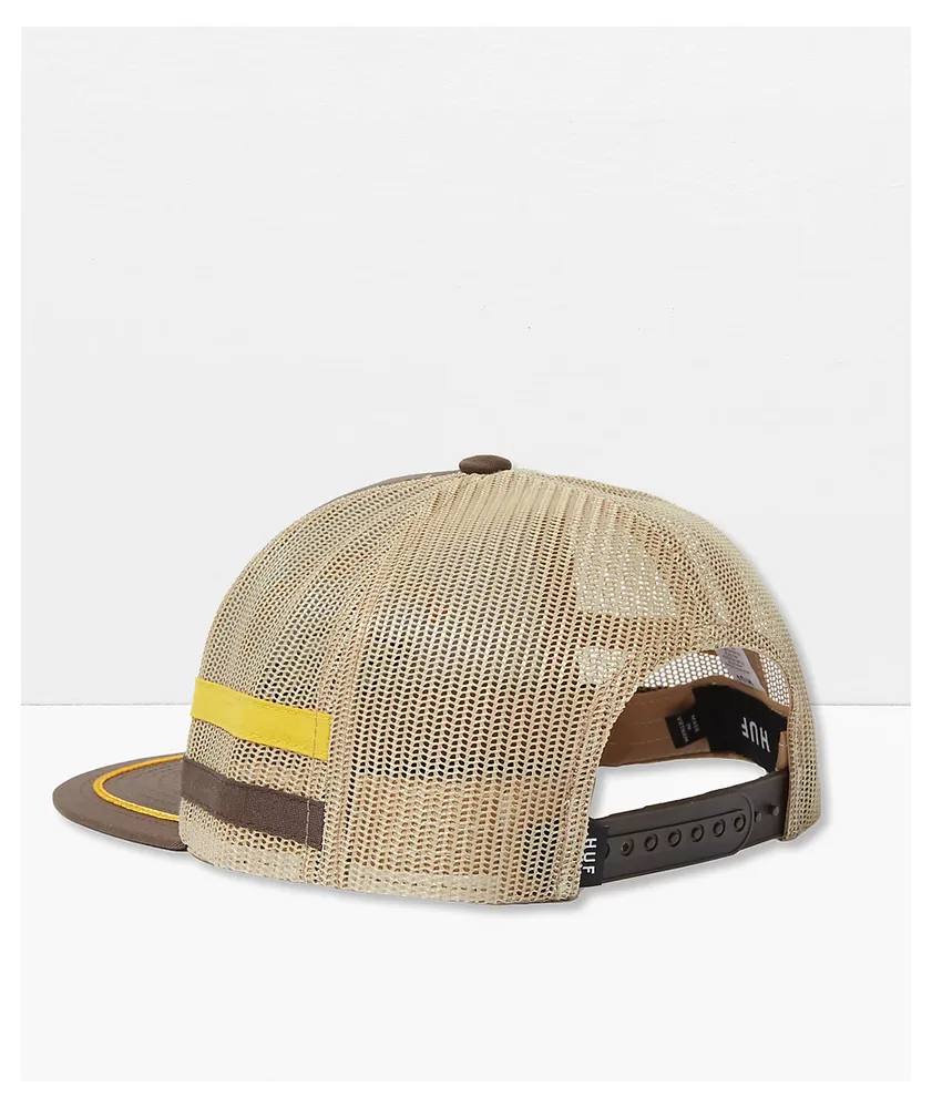 HUF HUF'S Auto Supply Brown Trucker Hat