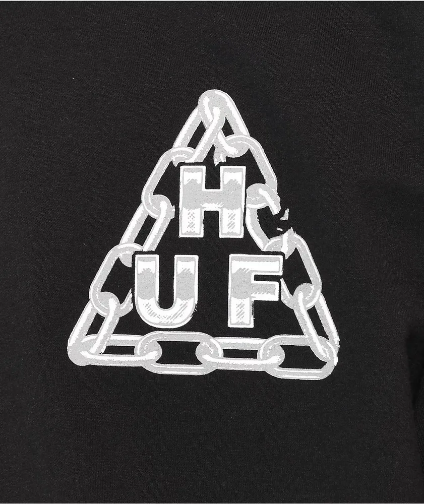 HUF Hard Links Black T-Shirt