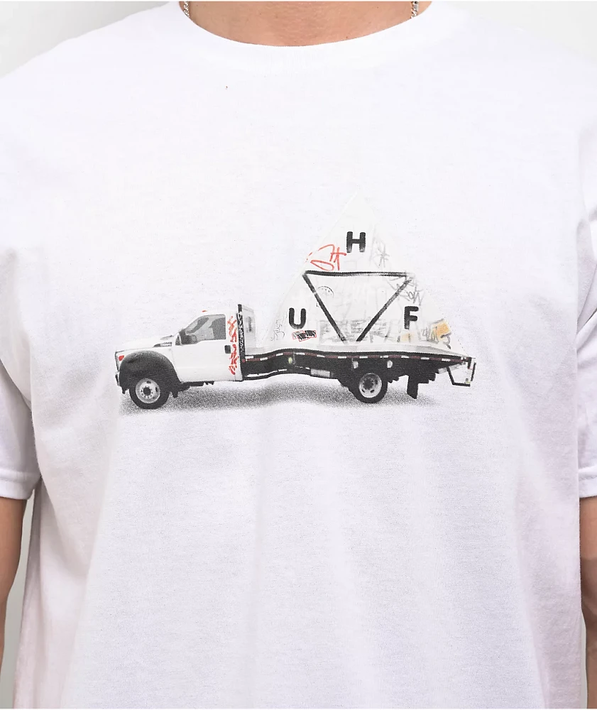 HUF High Clearance White T-Shirt