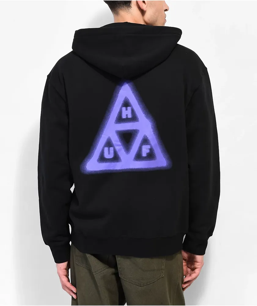 HUF Horus Black Zip Hoodie