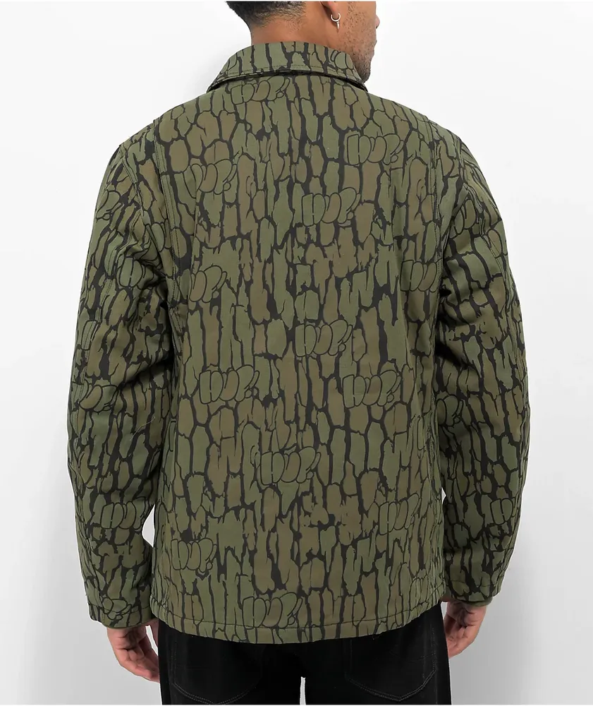 HUF Hudson Camo Work Jacket