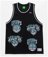 HUF Hufs Black Basketball Jersey