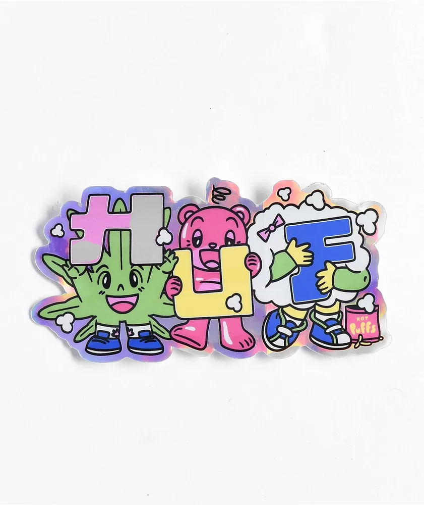 HUF Kawaii Sticker