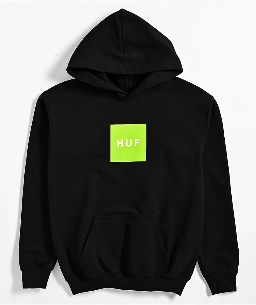 HUF Kids SET Box Black Hoodie