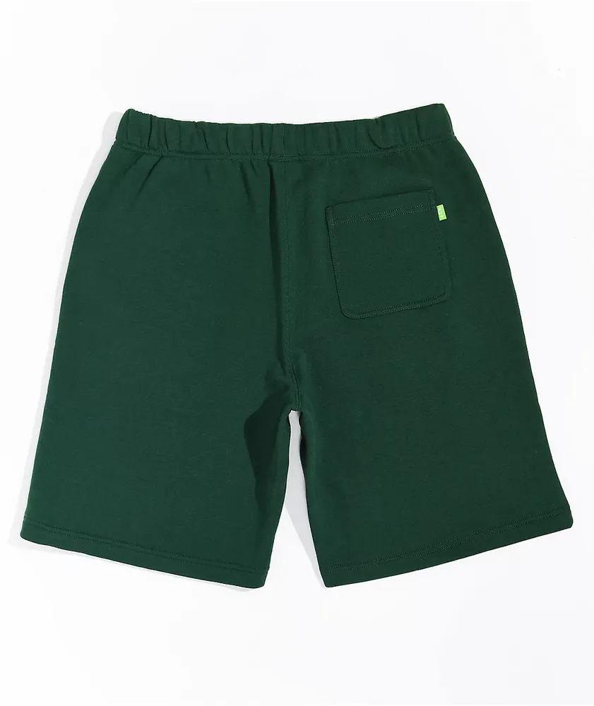 HUF Landmark Green Sweat Shorts