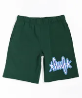 HUF Landmark Green Sweat Shorts