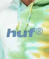 HUF Lo-Fi Gold Tie Dye Hoodie