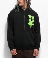 HUF Megablast Black Zip Hoodie