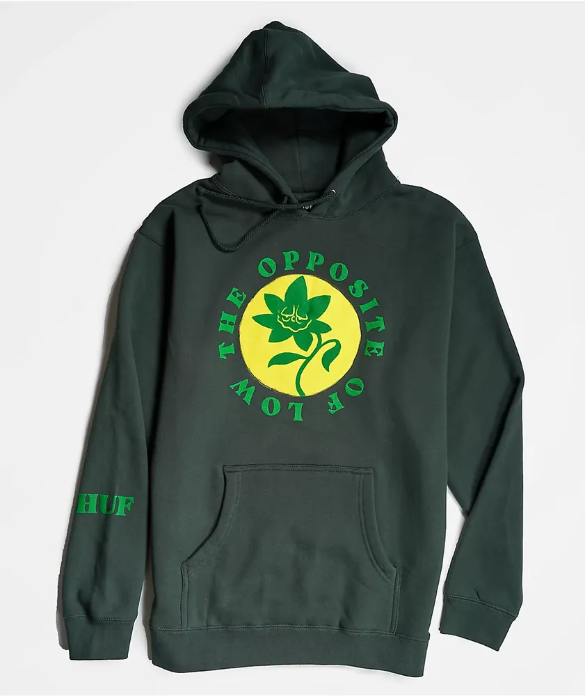 HUF Opposite Of Low Black Hoodie