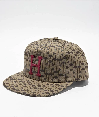 HUF Paradox Classic H Caramel Snapback Hat