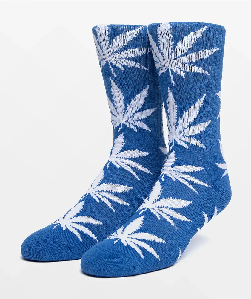 HUF Plantlife Blue Crew Socks