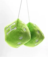 HUF Plantlife Fuzzy Green Dice