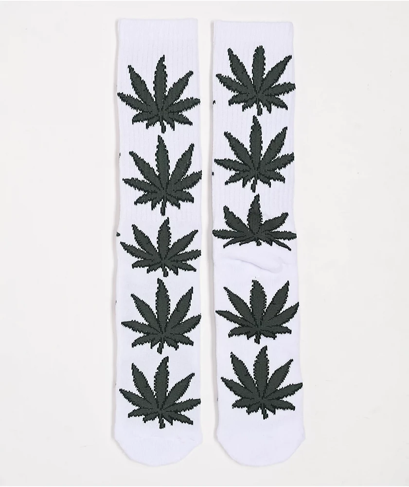 HUF Plantlife Shadow White Crew Socks