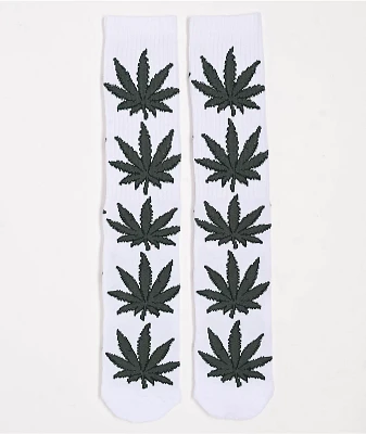 HUF Plantlife Shadow White Crew Socks