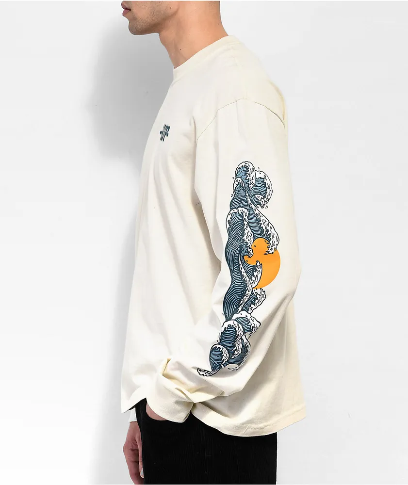 HUF Rogue Waves Bones Long Sleeve T-Shirt