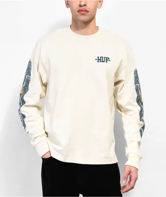 HUF Rogue Waves Bones Long Sleeve T-Shirt