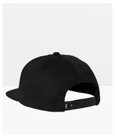 HUF Set Black Snapback Hat