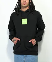 HUF Set Box Logo Black & Green Hoodia