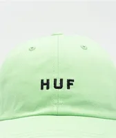 HUF Set Green Strapback Hat
