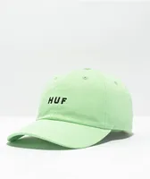 HUF Set Green Strapback Hat