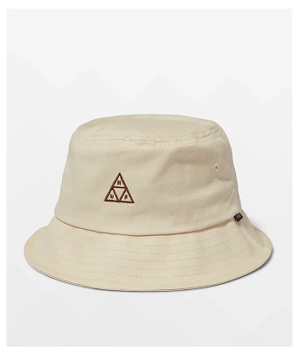 HUF Set Triple Triangle Natural Bucket Hat