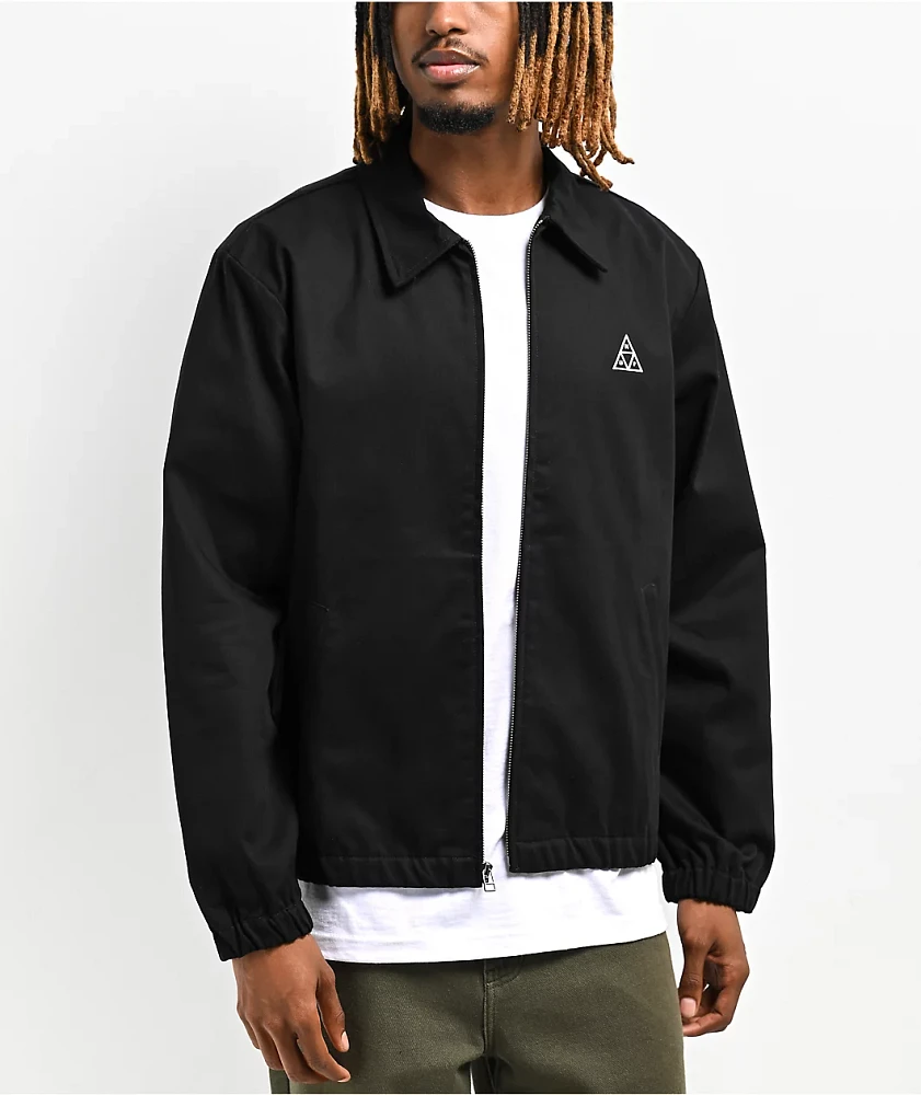 HUF Set Tripple Triangle Black Shop Jacket