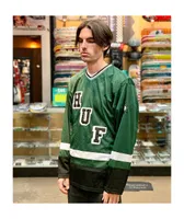 HUF Star Green & White Hockey Jersey