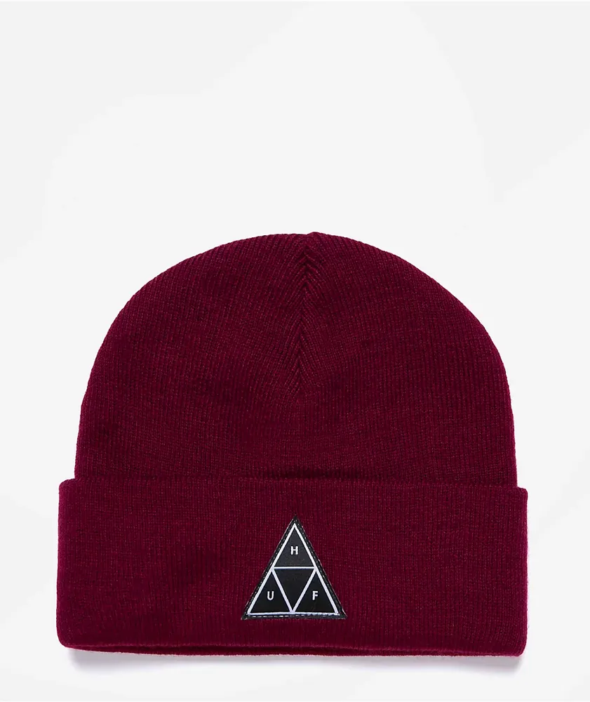 HUF Triple Triangle Wine Beanie