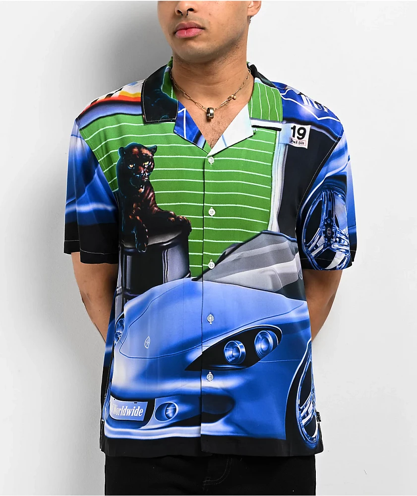 HUF Trophy Short Sleeve Button Up Resort Shirt