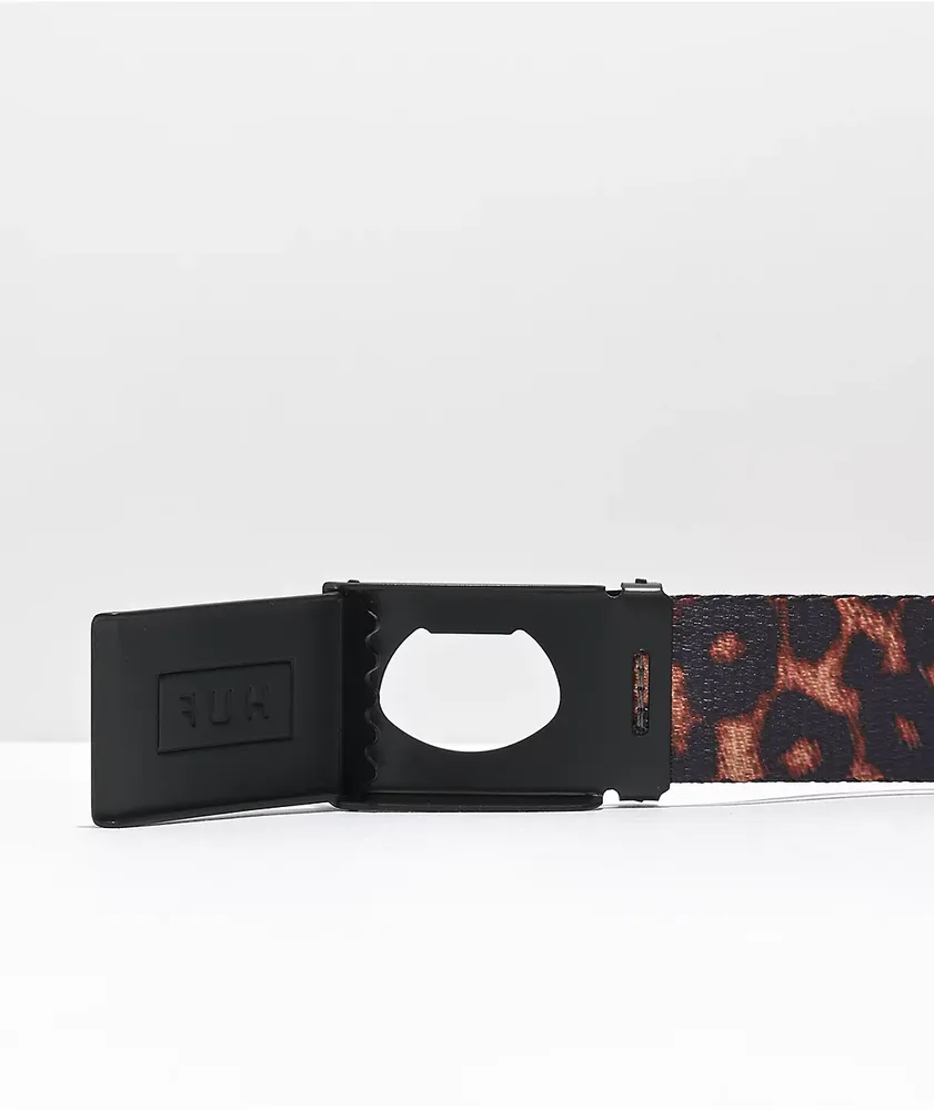 HUF Usual Leopard Web Belt