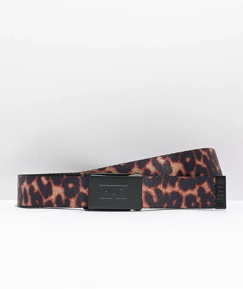 HUF Usual Leopard Web Belt