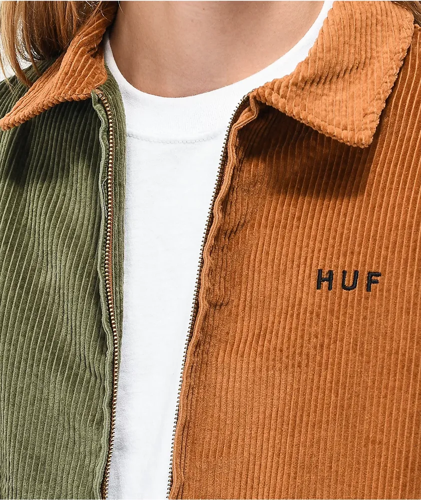 HUF Vandenburg Toffee & Olive Corduroy Jacket