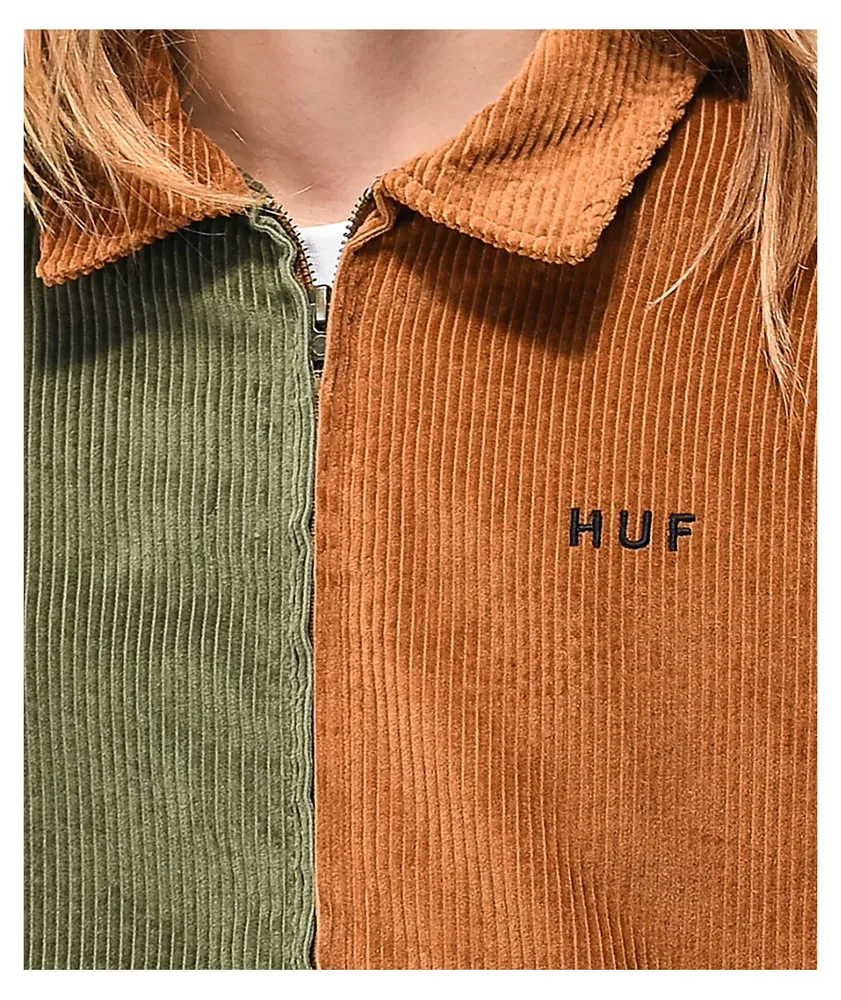 HUF Vandenburg Toffee & Olive Corduroy Jacket