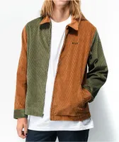 HUF Vandenburg Toffee & Olive Corduroy Jacket