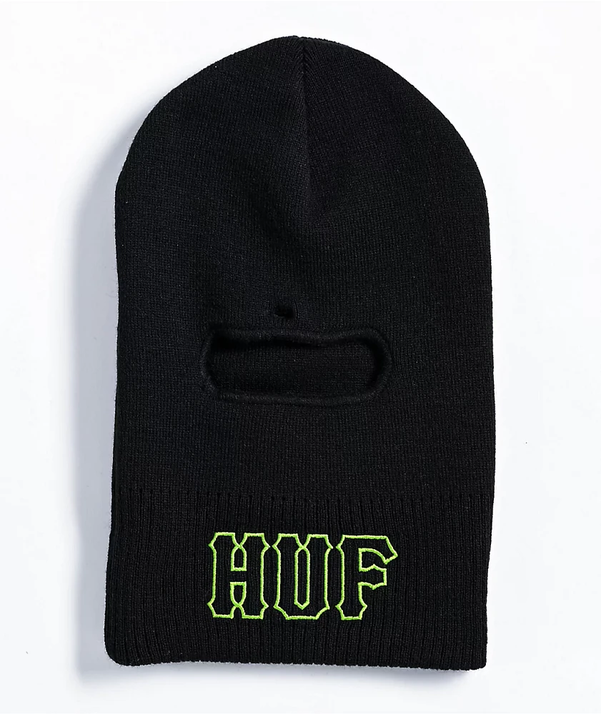 HUF Vogel Black Convertible Balaclava